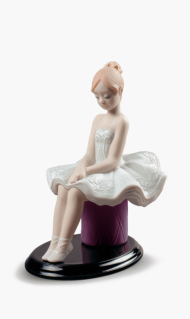 

My First Ballet Class Girl Figurine, Green