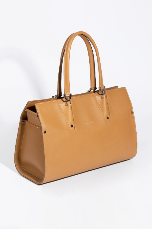 

Longchamp Top Handle Bag Natural