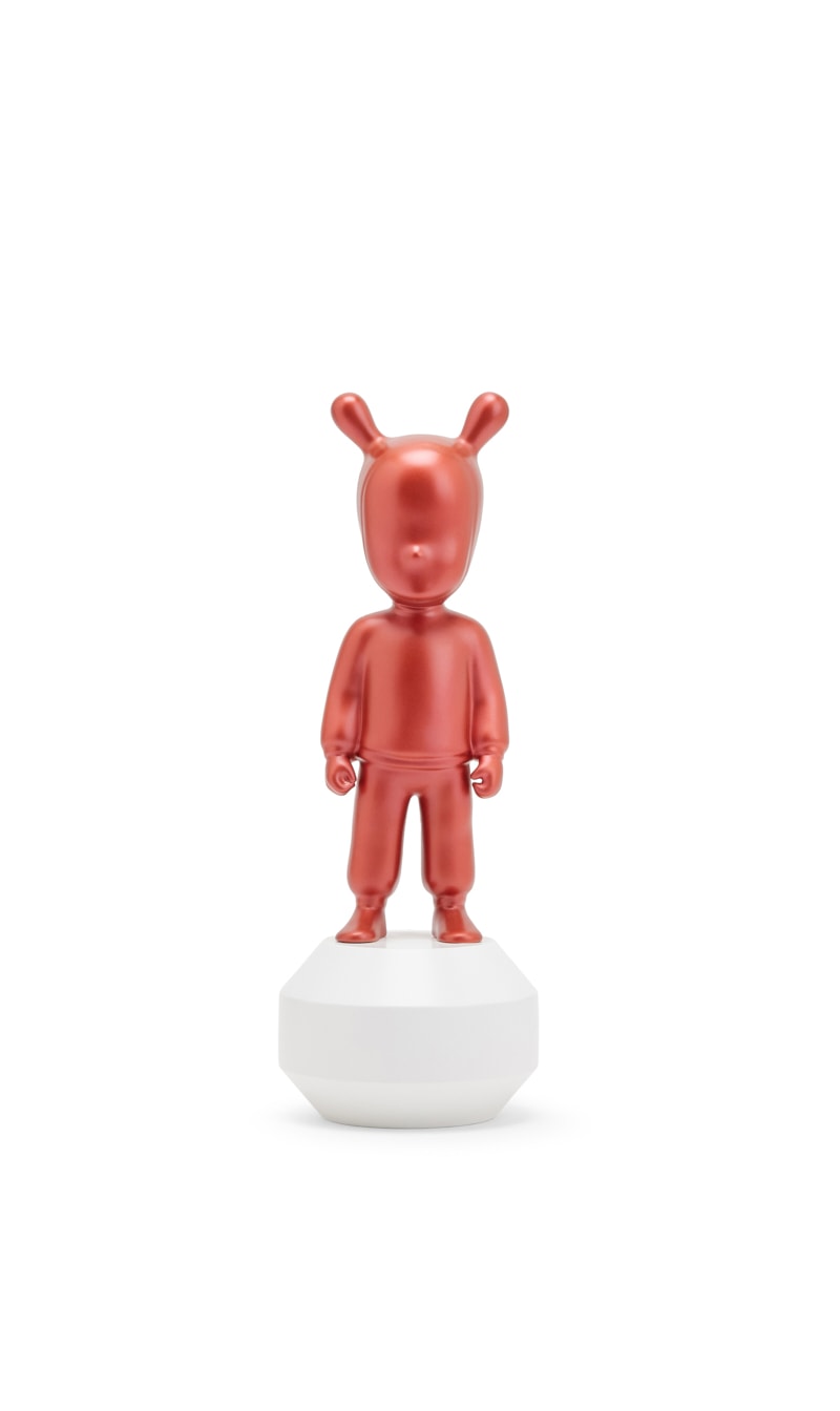 

The Guest Metallic Figurine, Red