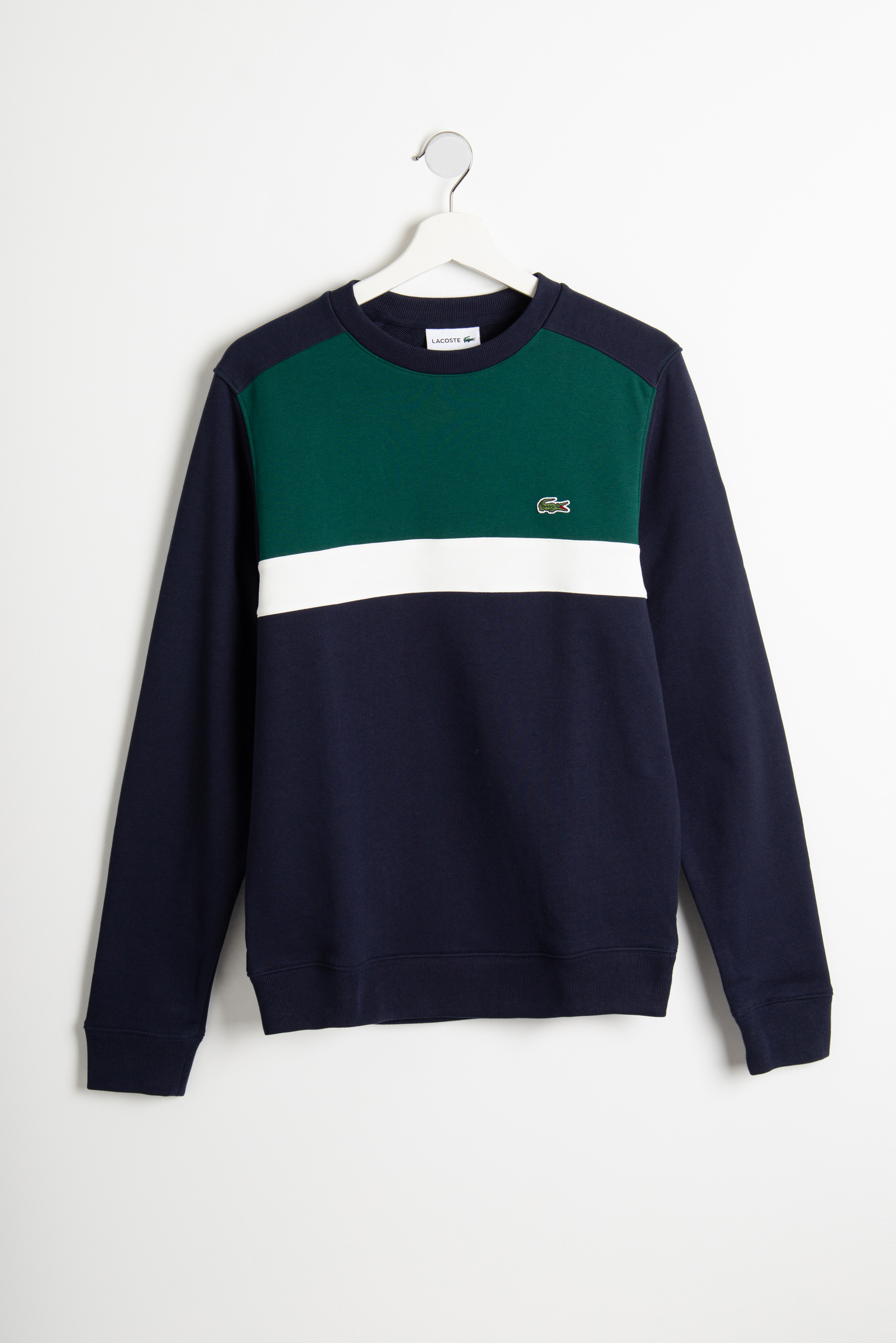 

Lacoste Colorblock Cotton Fleece Sweatshirt