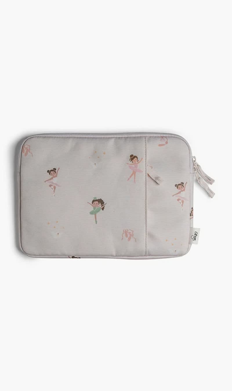 

0056 Beige Ballerina Ipad 10.9 Inch Protective Sleeve With Zipper - Elegant Tablet Protection for Girls | The Deal Outlet