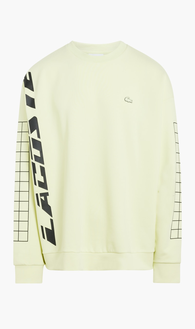 

Lacoste Yellow Square Box Sweatshirt for Men | The Deal Outlet