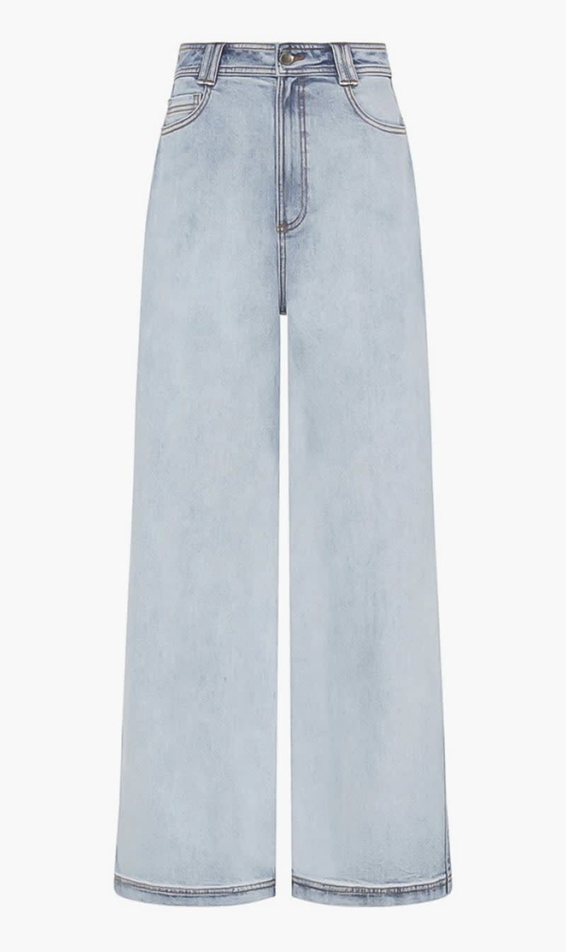 

Aje Blue Embrace Wide Leg Jeans for Women | The Deal Outlet