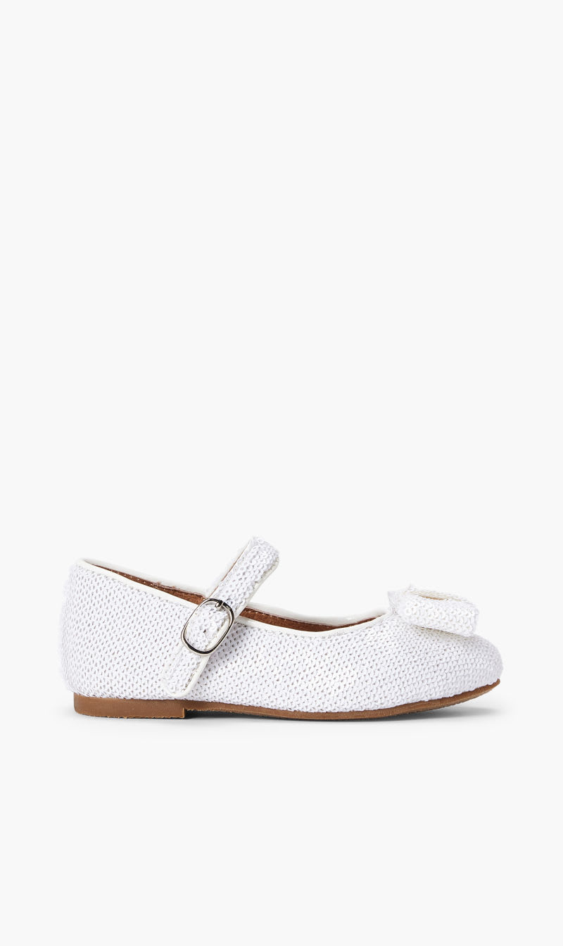 

Age Of Innocence White Ellen Glitter for Girls | The Deal Outlet
