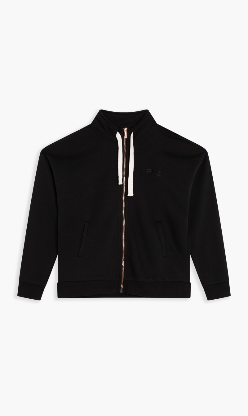 

Zip Jacket Bronze Effect, Black