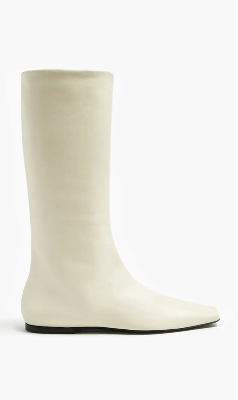 

The Row Beige Bette Boots for Women | The Deal Outlet