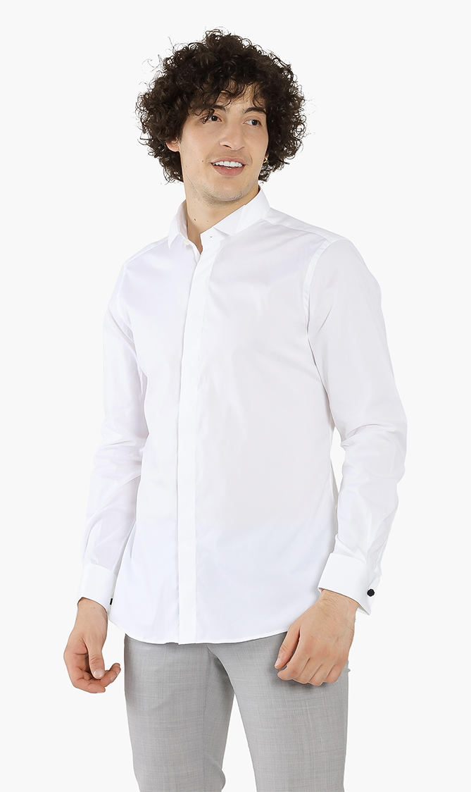 

Pal Zileri Plain Long Sleeves Shirt