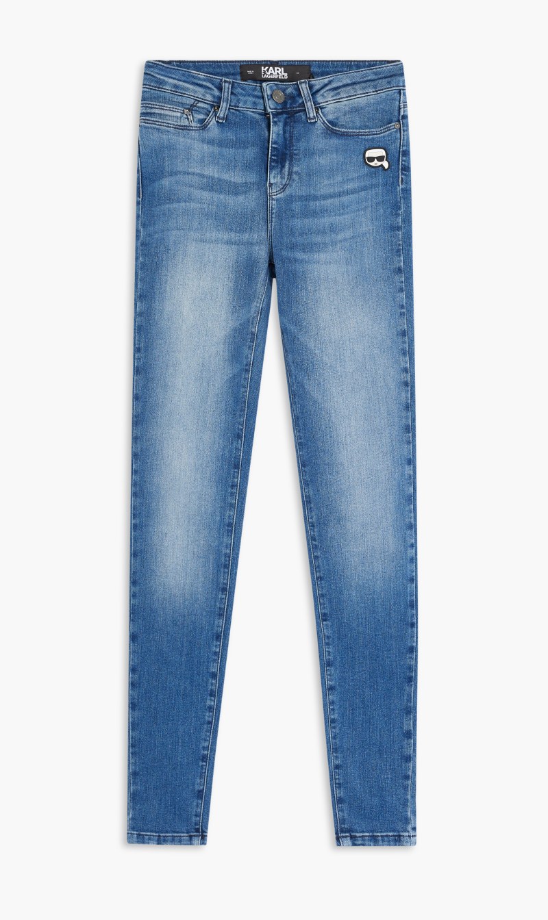 

Karl Lagerfeld Blue Ikonik Denim Pants for Women | The Deal Outlet