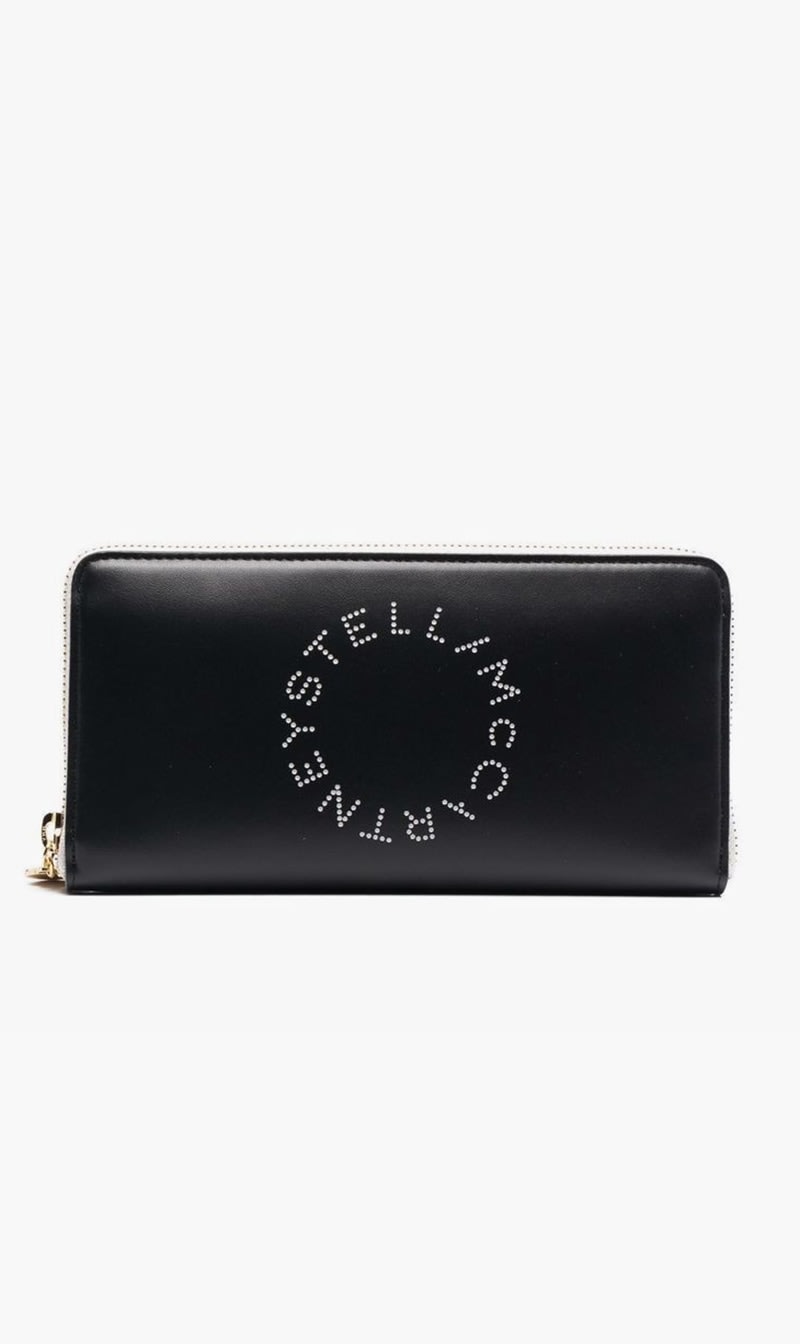 

Stella Mc Cartney Red Wallet Wstrap Embossed Eco Al for Women | The Deal Outlet
