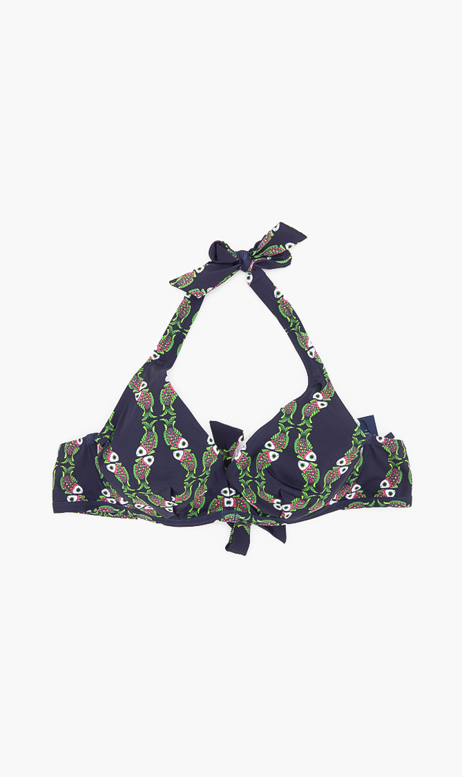 

VILEBREQUIN Sweet Fishes Halter Bikini Top