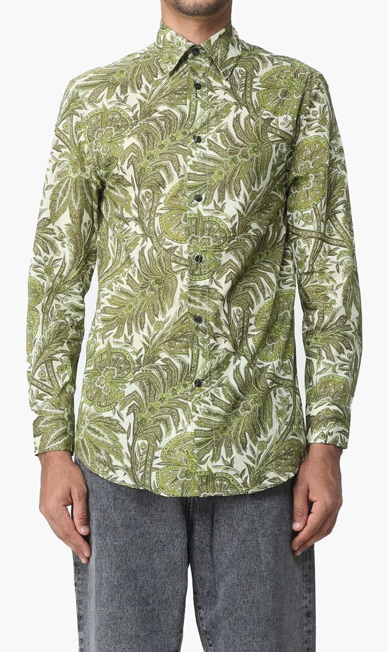 

Etro Green Shirt for Men | The Deal Outlet