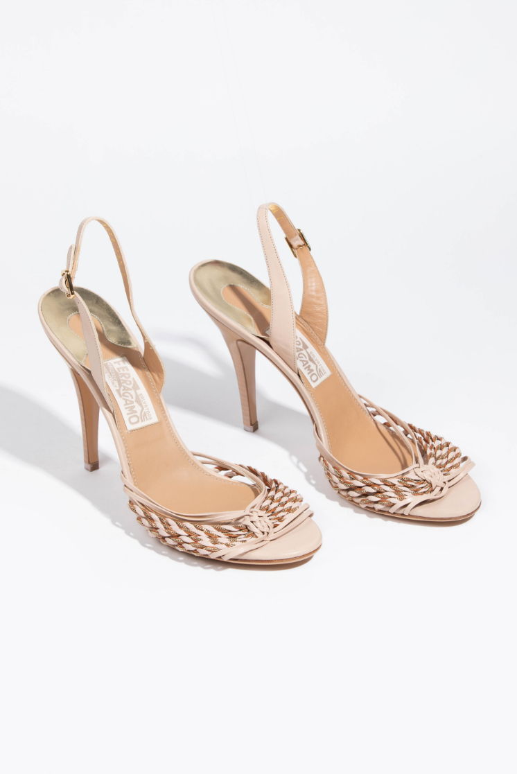 

Salvatore Ferragamo Sky High Heel Sandals