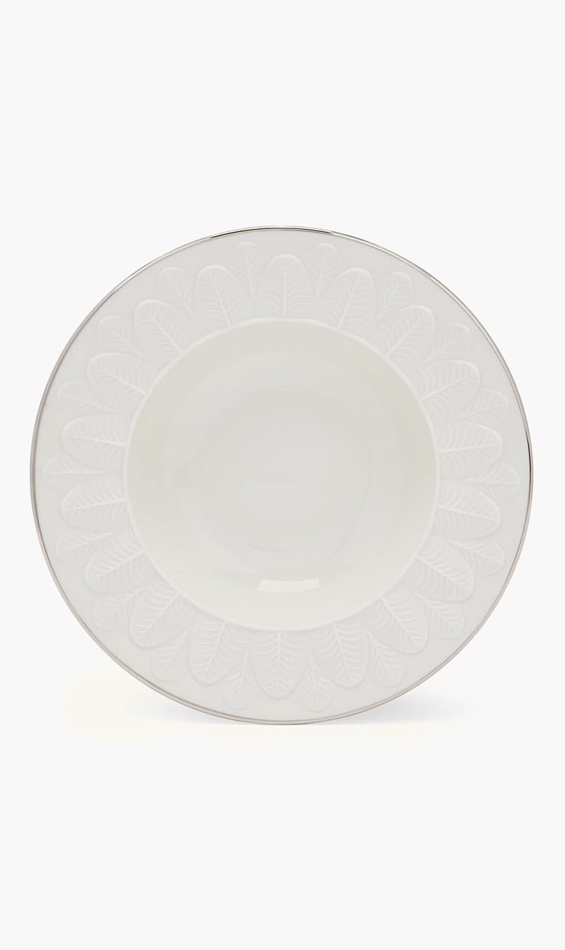 

Villari Others Peacock Rim Soup Bowl | The Deal Outlet