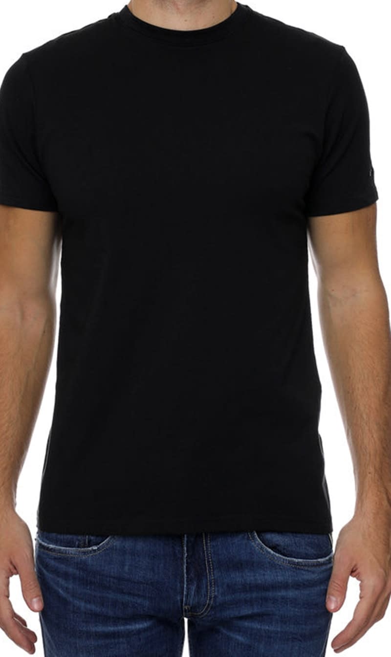 

Karl Lagerfeld Black Crew Neck T-shirt ( Set Of 2) for Men | The Deal Outlet