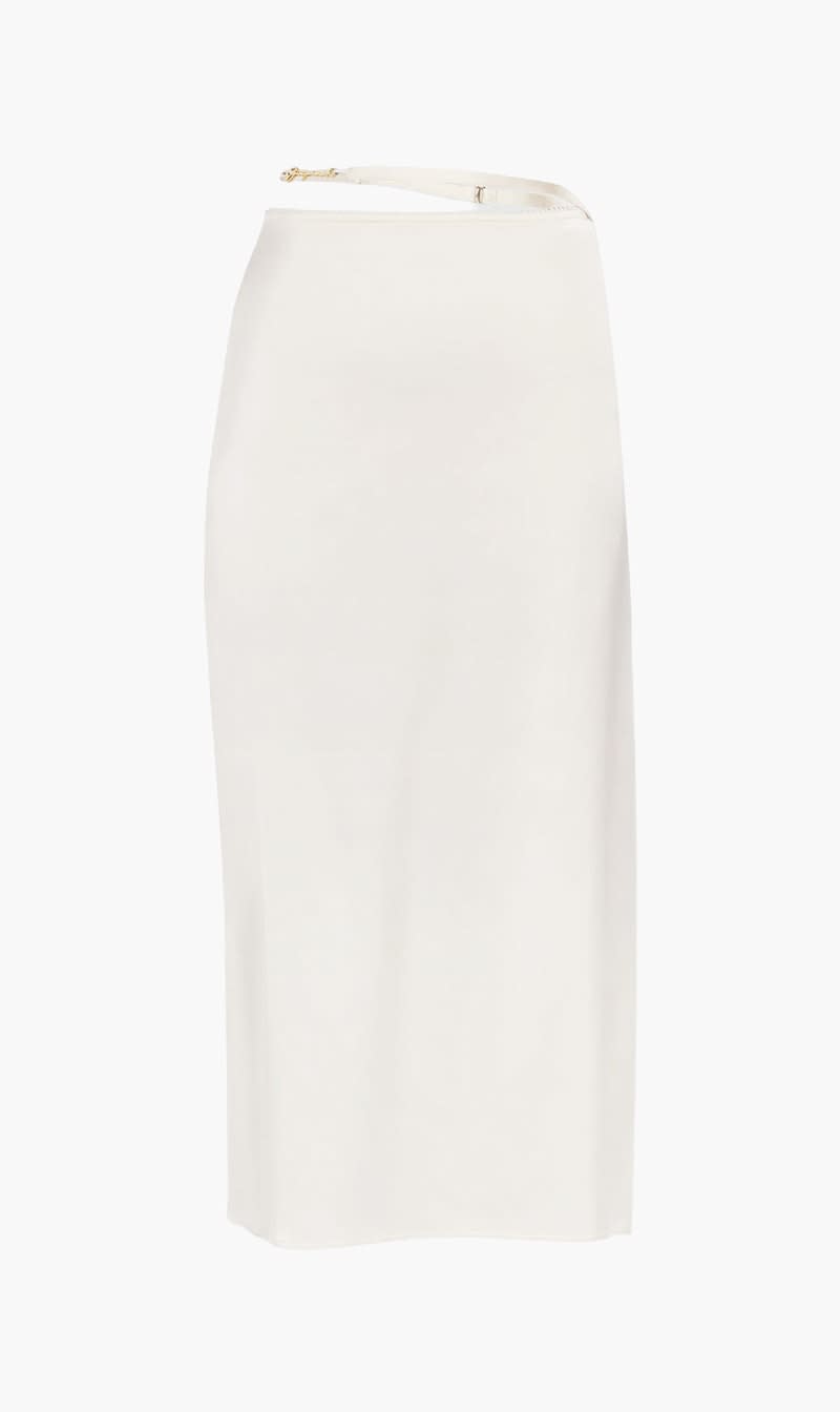 

Jacquemus Beige La Jupe Notte Skirt for Women | The Deal Outlet