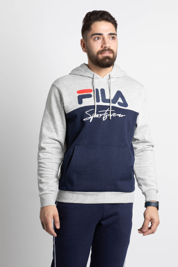 

Fila Graphic Colour Block Hoodie Sweatshirt