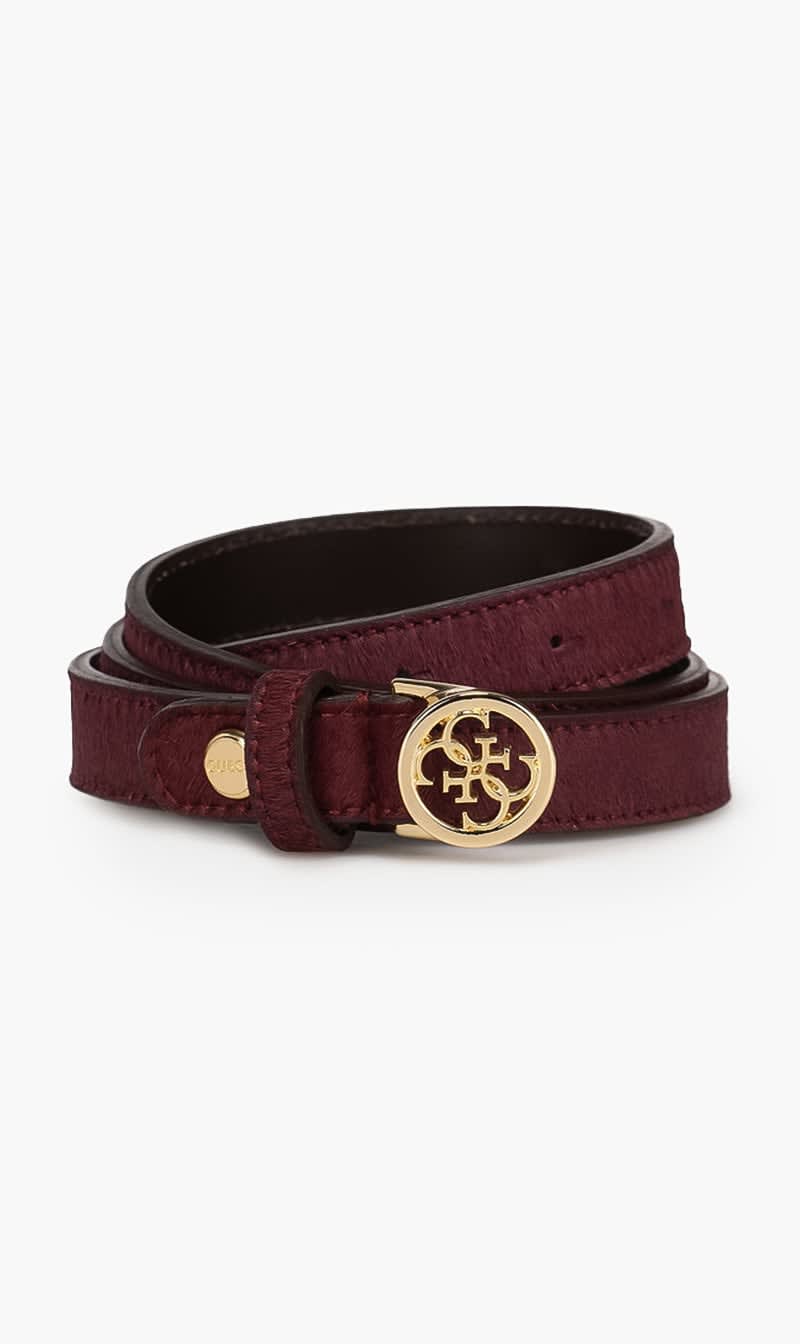 

Guess Red Adjustable Belt - Lea20 for Women | The Deal Outlet