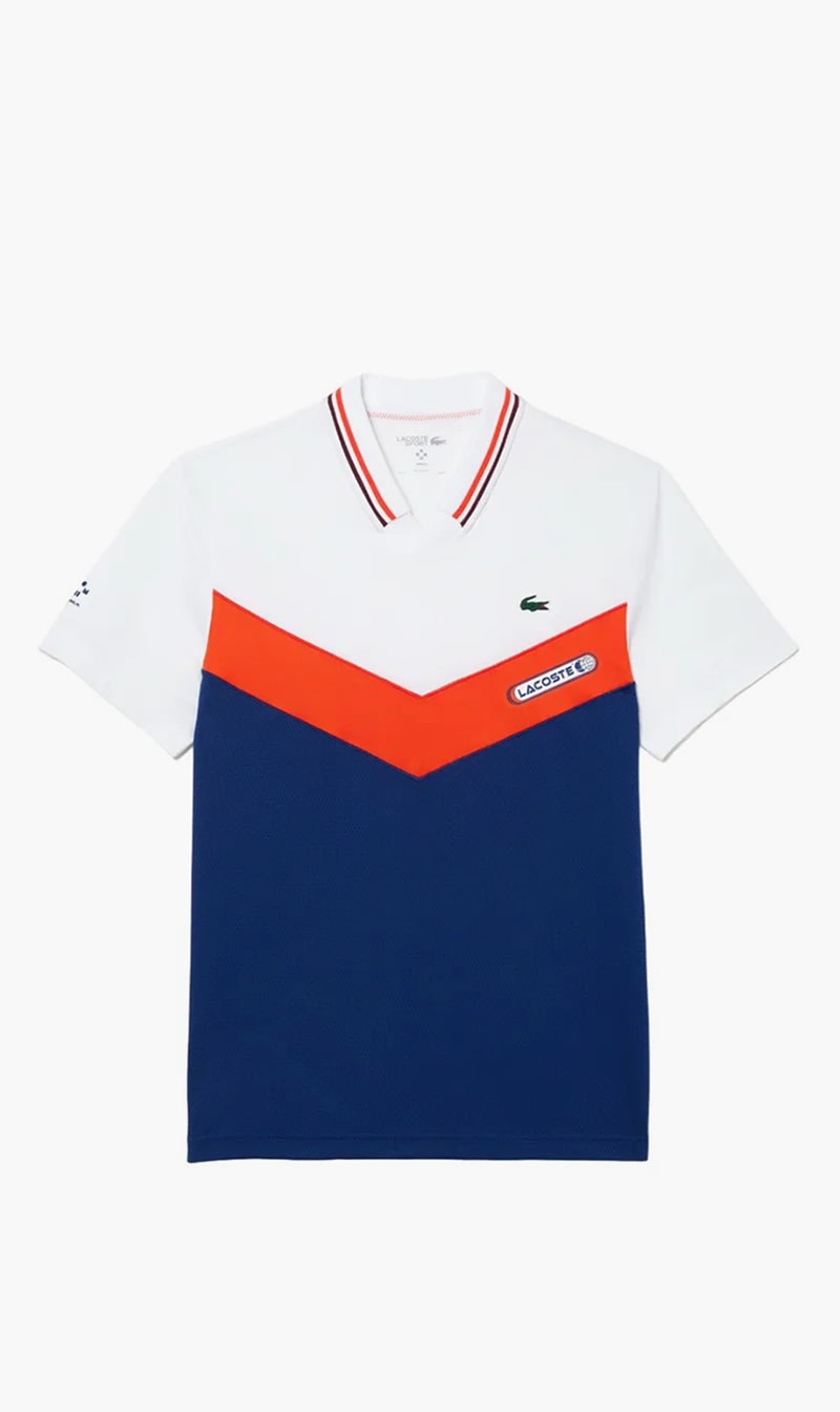 

Lacoste Multi-color Lacoste Tennis X Daniil Medvedev Seamless Effect Polo Shirt for Men | The Deal Outlet