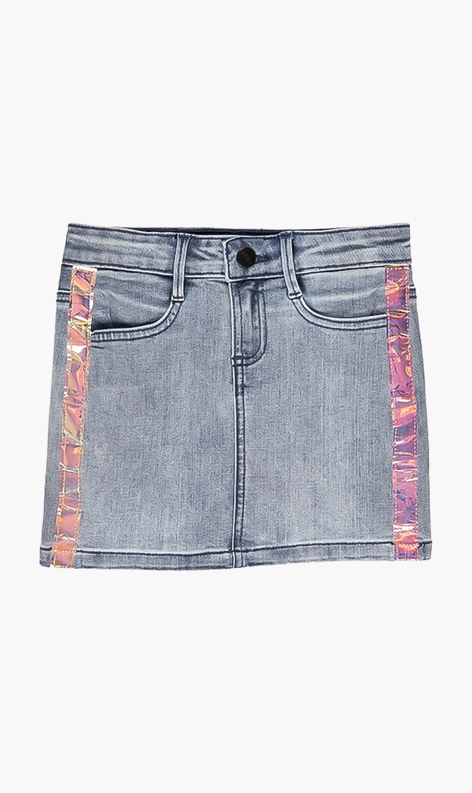 

Dkny Iridescent Paneled Skirt