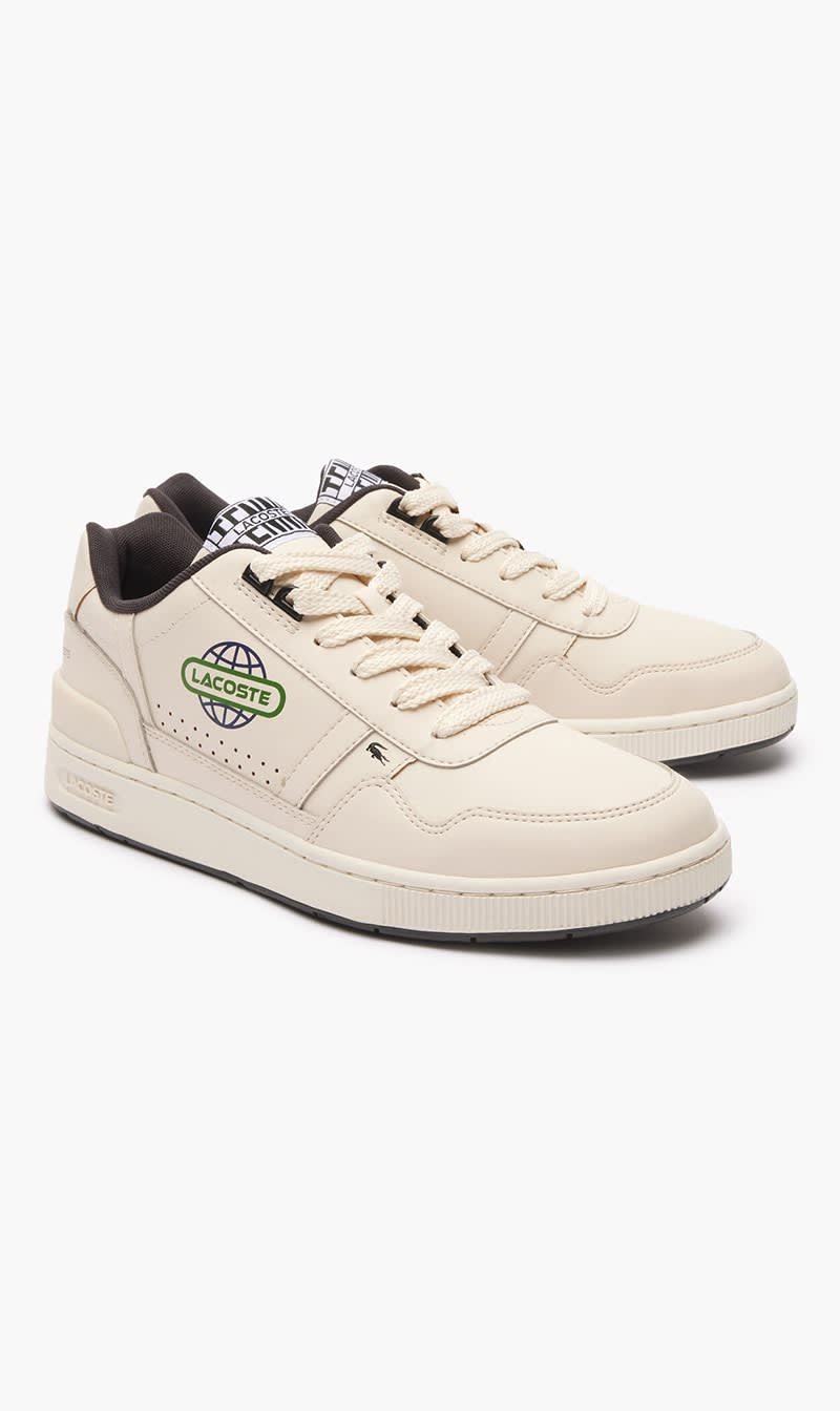 

Lacoste White T-clip 223 1 Sma Off Whtblk for Men | The Deal Outlet