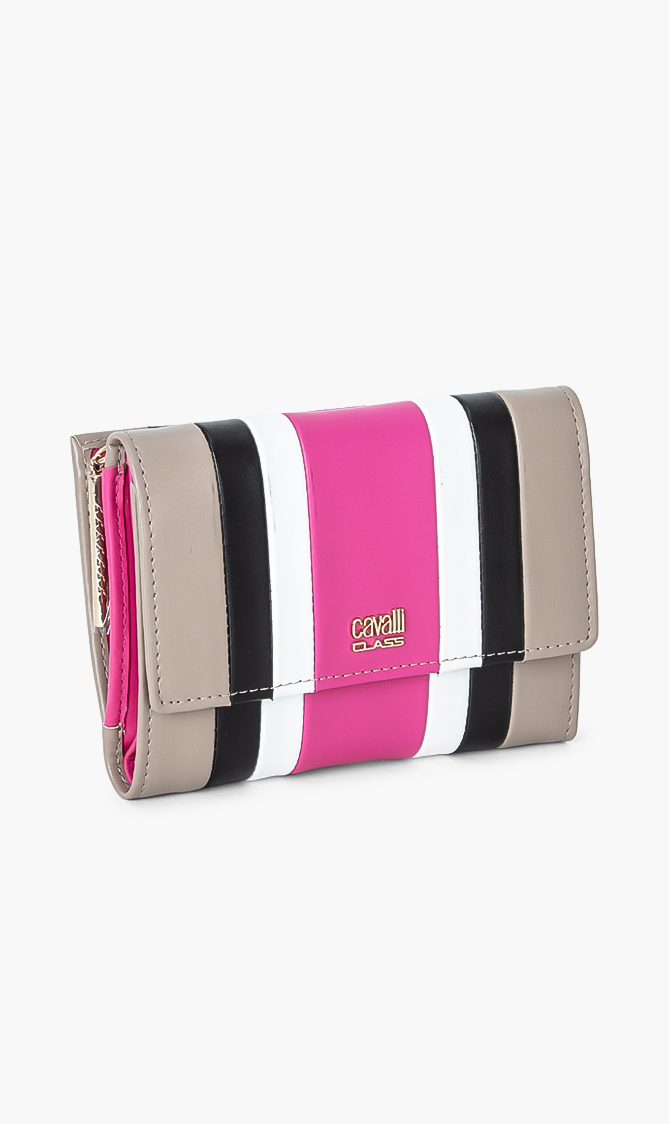 

Cavalli Class Phoebe Leather Small Flap Wallet