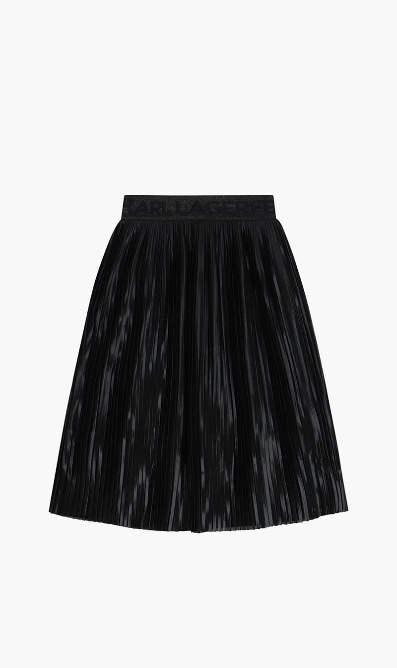 

Karl Lagerfeld Black Pleated Skirt for Girls | The Deal Outlet