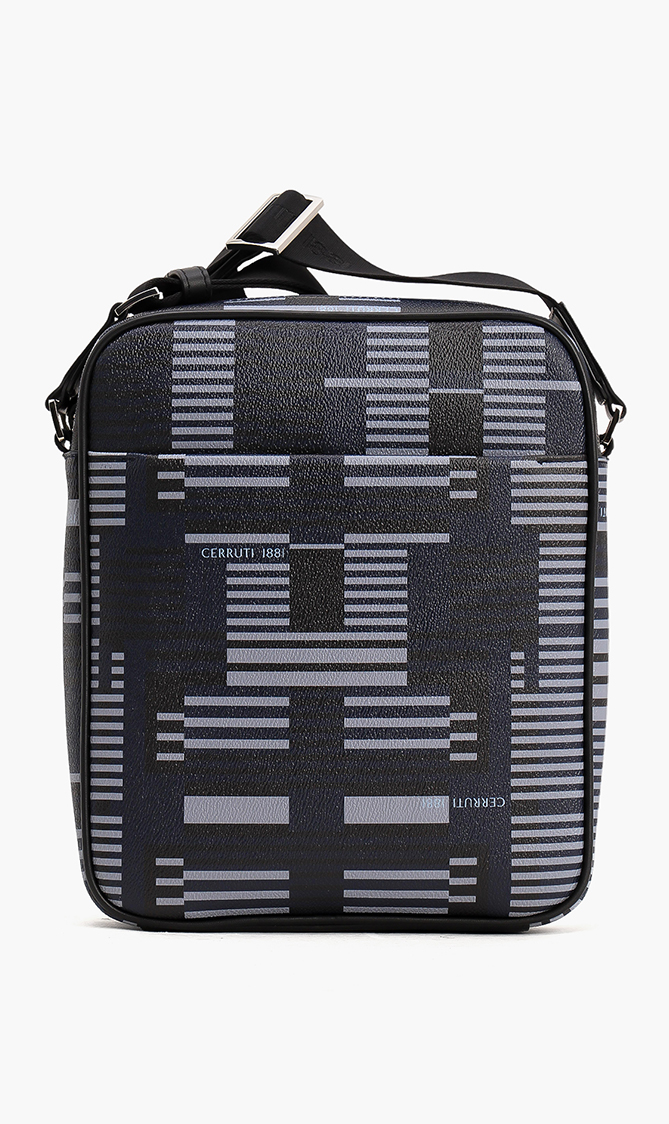 

Cerruti Christopher Printed Leather Crossbody