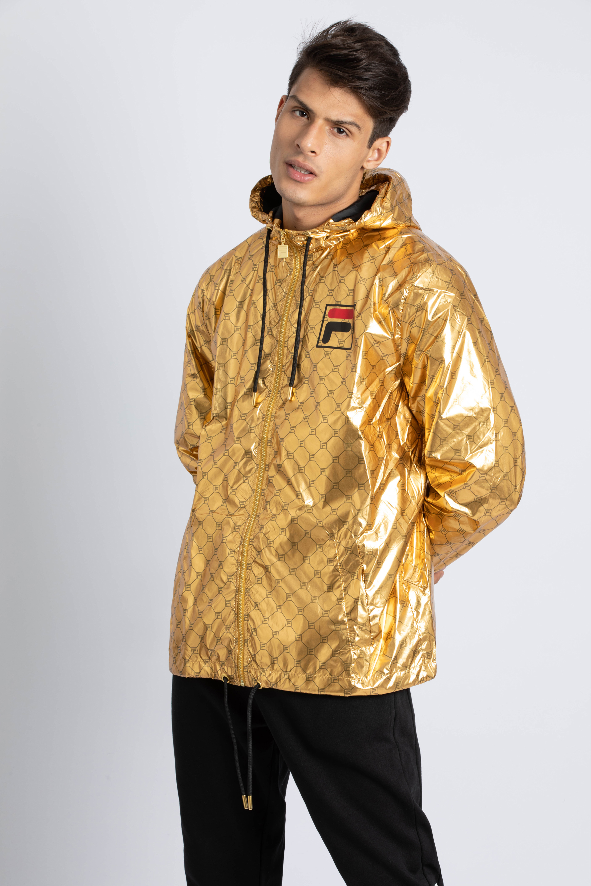 

Fila Gustas Logo Pattern Track Jacket