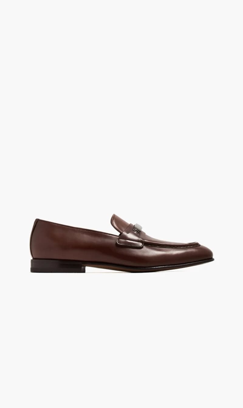 

Salvatore Ferragamo Brown Dumas for Men | The Deal Outlet
