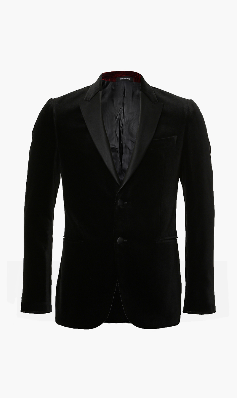 

Emporio Armani Shiny Silk Blazer