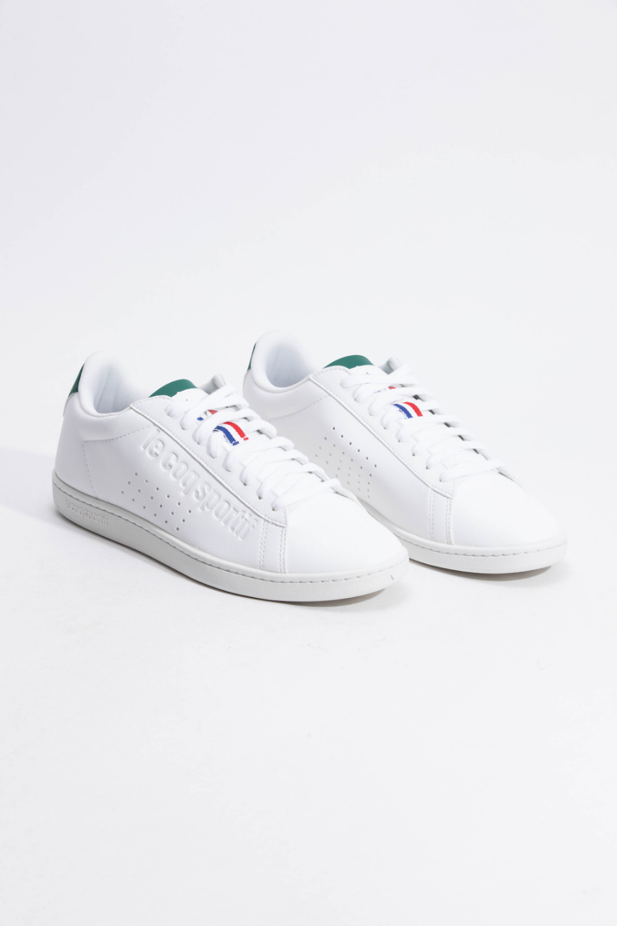 

Le Coq Sportif Courtset Sport Optical White/evergreen Sneakers