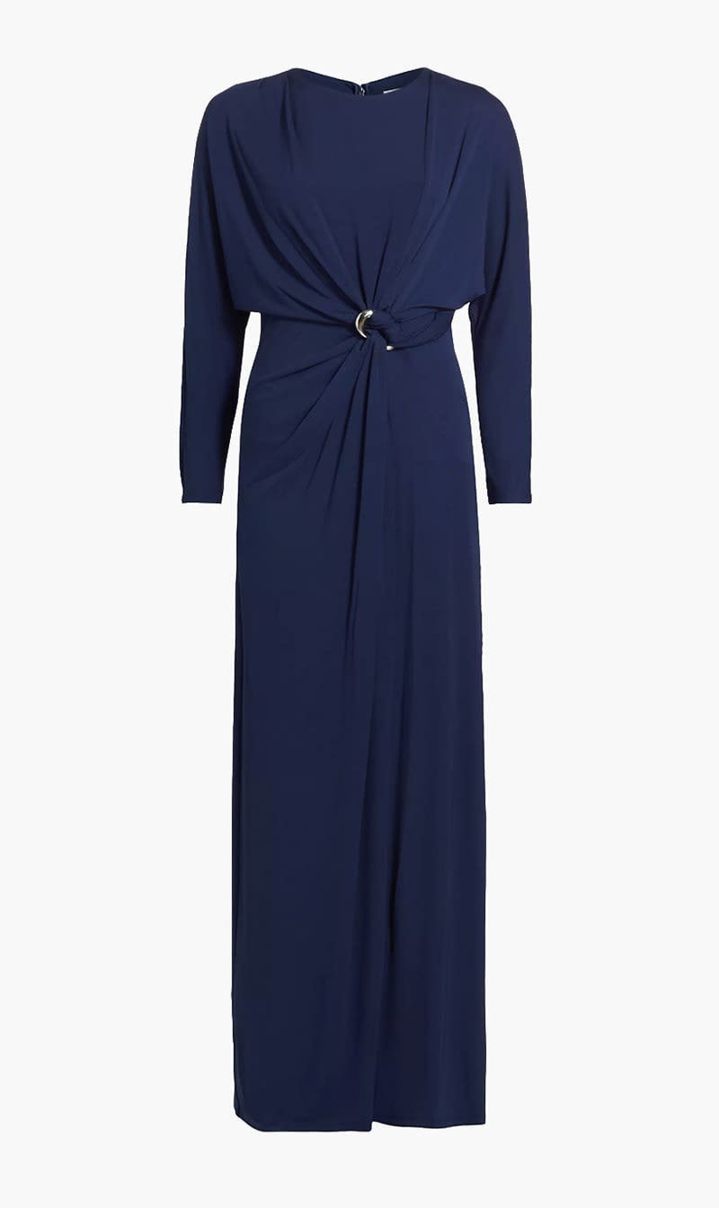 

Jonathan Simkhai Blue Maisie Long Sleeve Dress for Women | The Deal Outlet