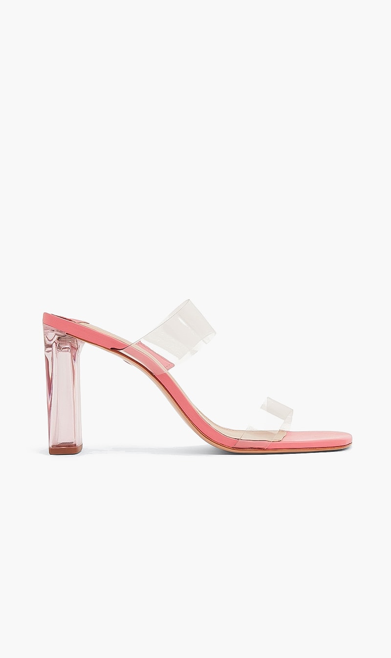 

Schutz Pink High Heel Sandal for Women | The Deal Outlet