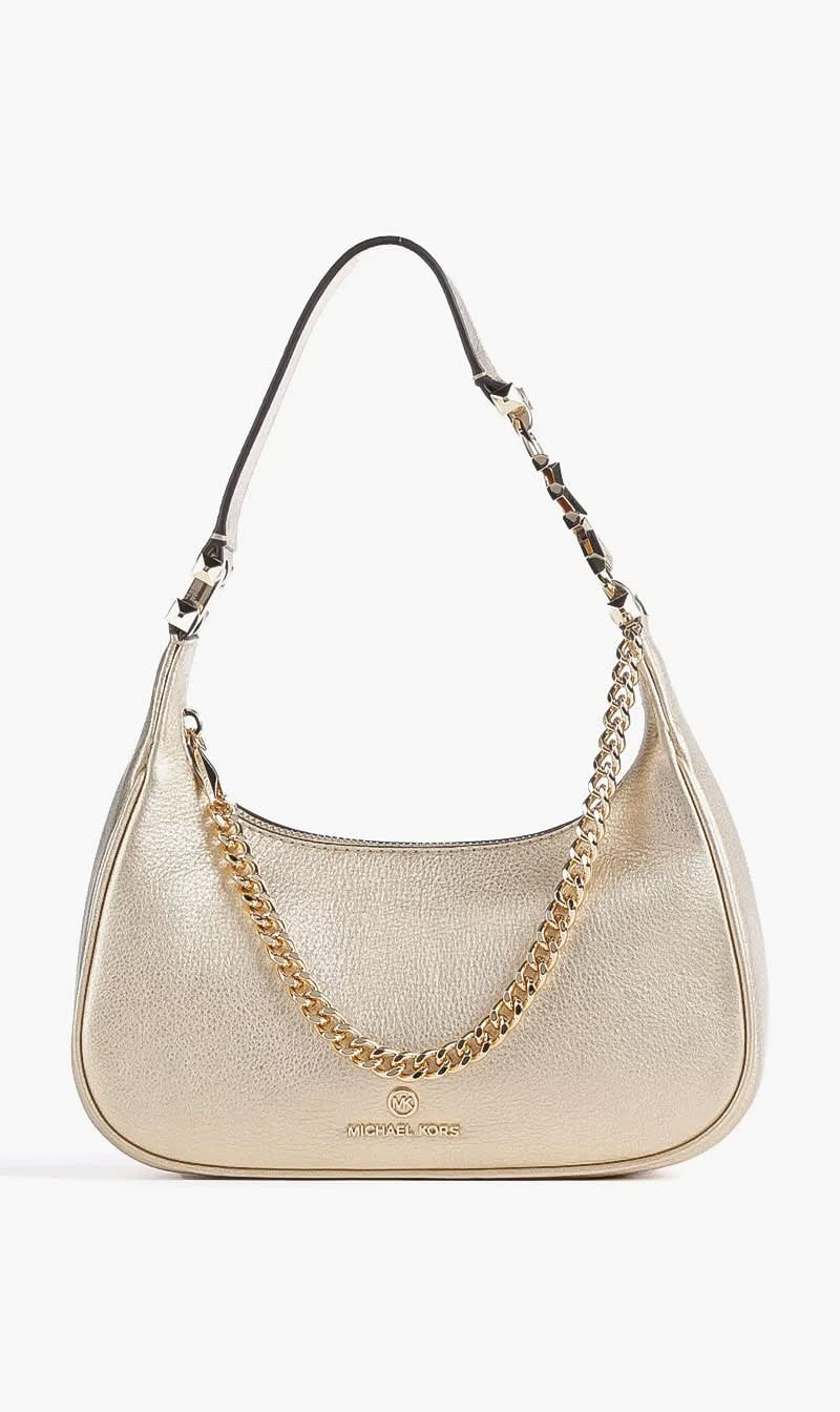 

Michael Kors Gold Piper Shoulder Bag for Women | The Deal Outlet