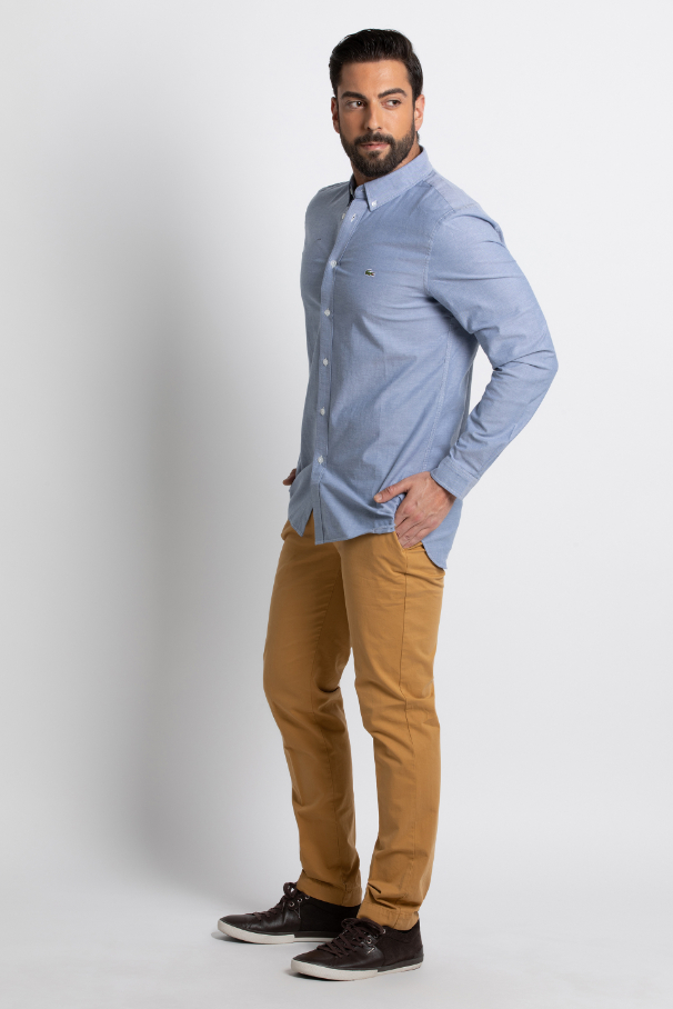 

LACOSTE Slim Fit Stretch Oxford Cotton Shirt