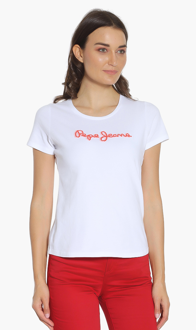 

Pepe Jeans Bambie Embroidered Logo T-shirt
