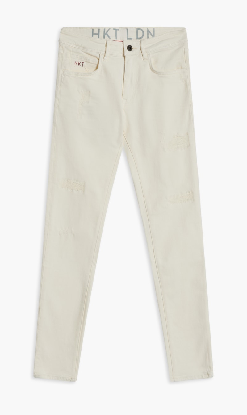 

Hkt Repair Denim, White