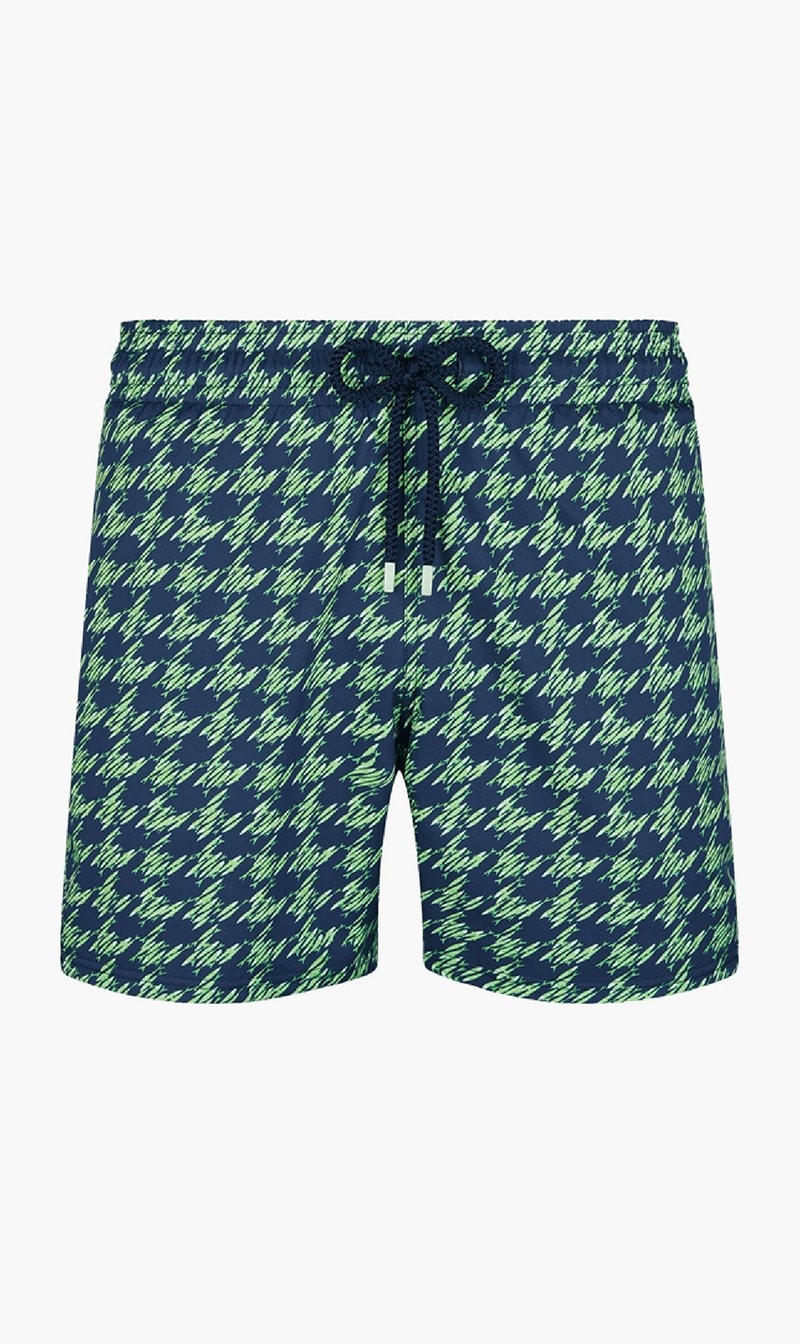

Vilebrequin Blue Fish Foot Swim Trunks for Men | The Deal Outlet