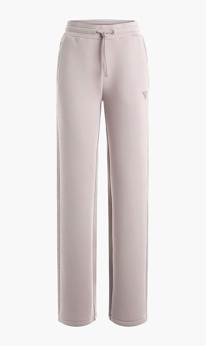 

Brenda Scuba Straight Leg Pants, Beige