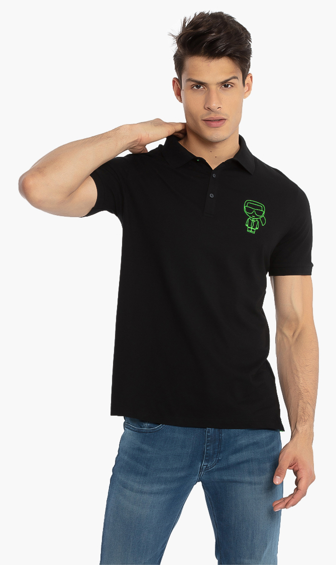 

Karl Lagerfeld Iconic Logo Polo Shirt