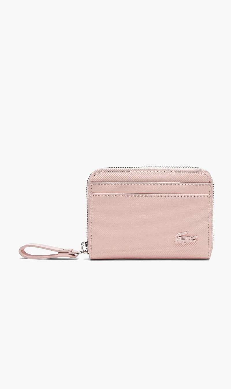 

Zipped Flap Wallet, Pink
