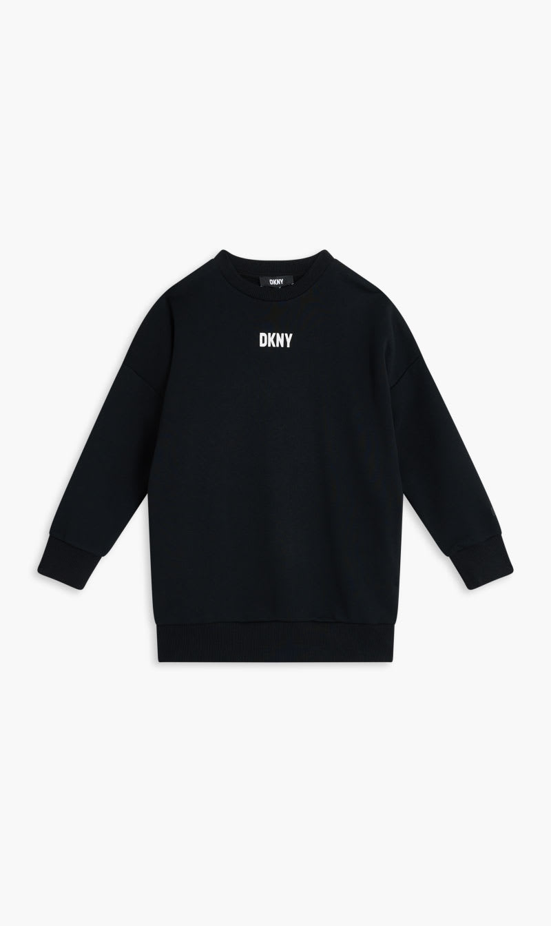 

Dkny Black Sweat Dress for Girls | The Deal Outlet