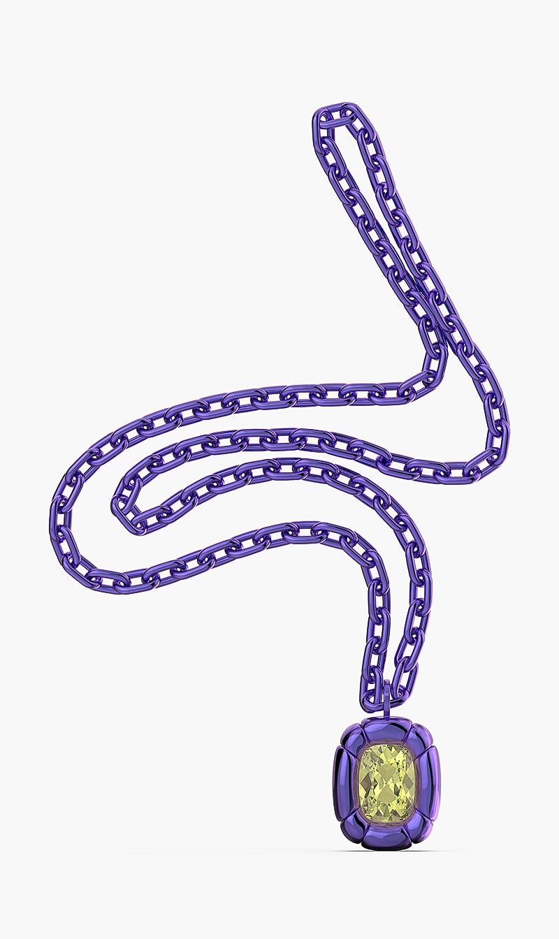 

Swarovski Dulcis Necklace, Purple