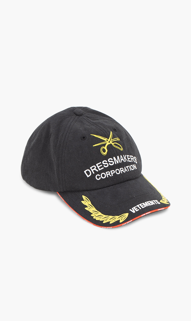 

VETEMENTS Embroidered Dressmakers Cap