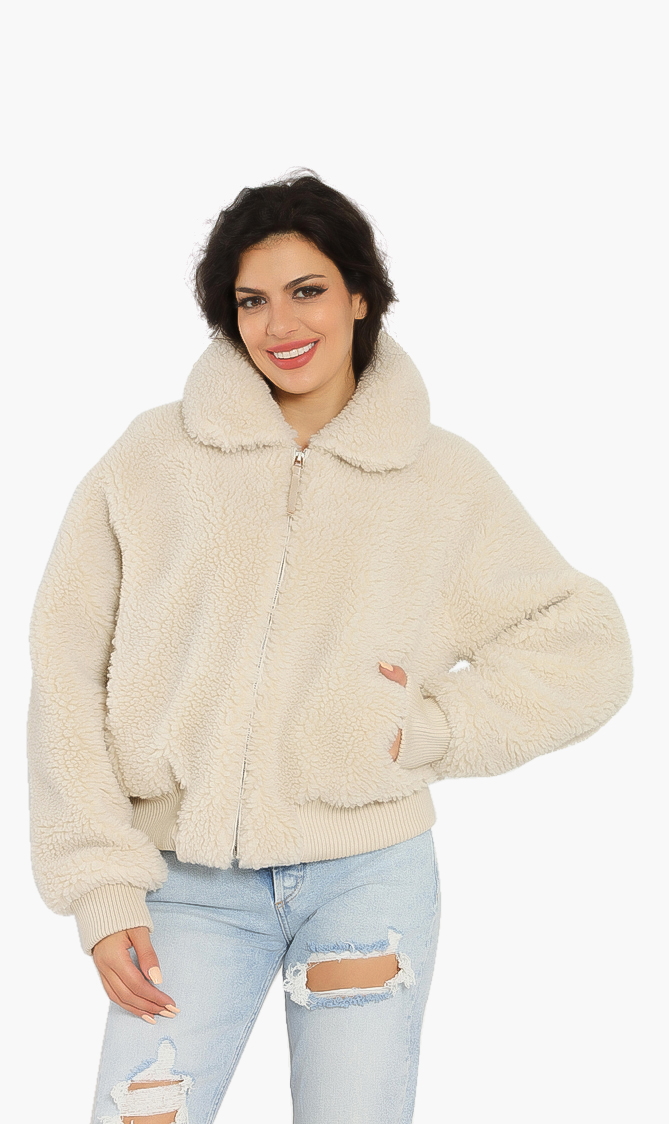 

REPLAY Eco Leather Bomber Jacket