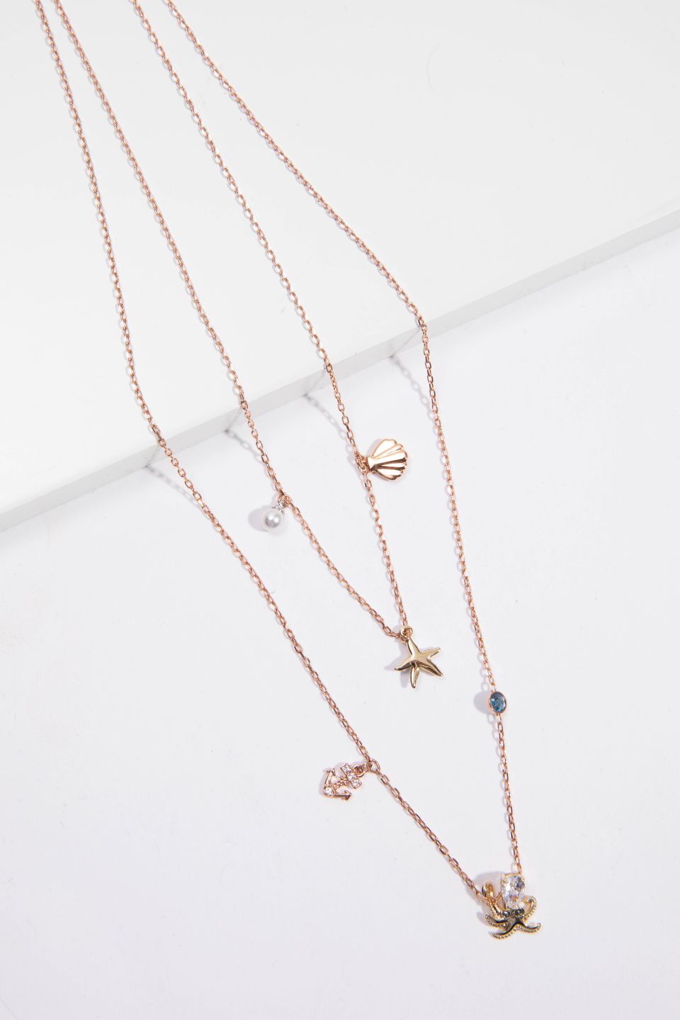 

SWAROVSKI Ocean Double Chain Necklace