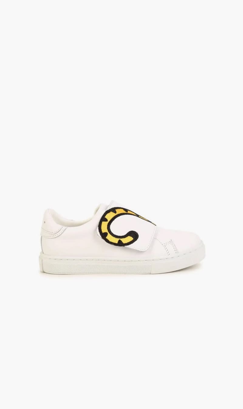 

Kenzo White Touch-strap Sneakers | The Deal Outlet