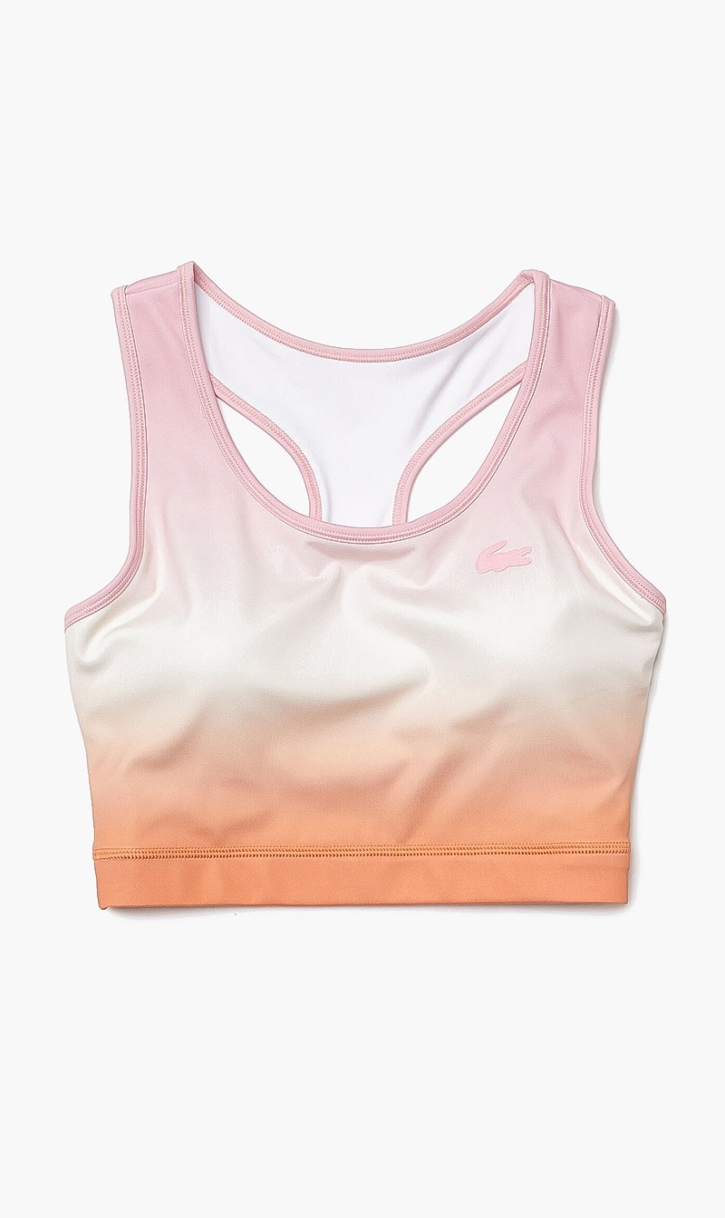 

Lacoste Pink Summer Pack Racer Sports Bra for Women | The Deal Outlet