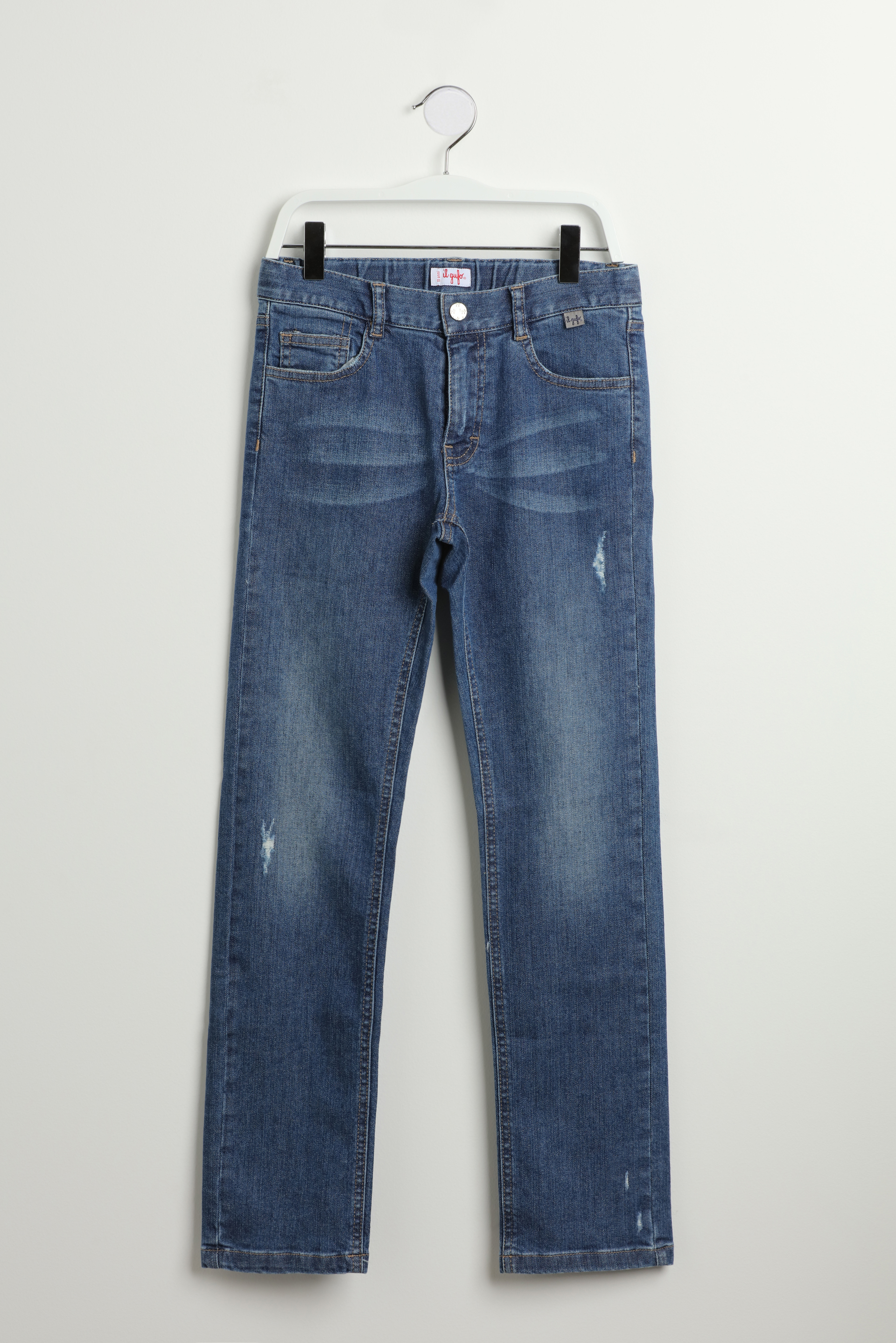 

Il Gufo Ripped Denim Pants