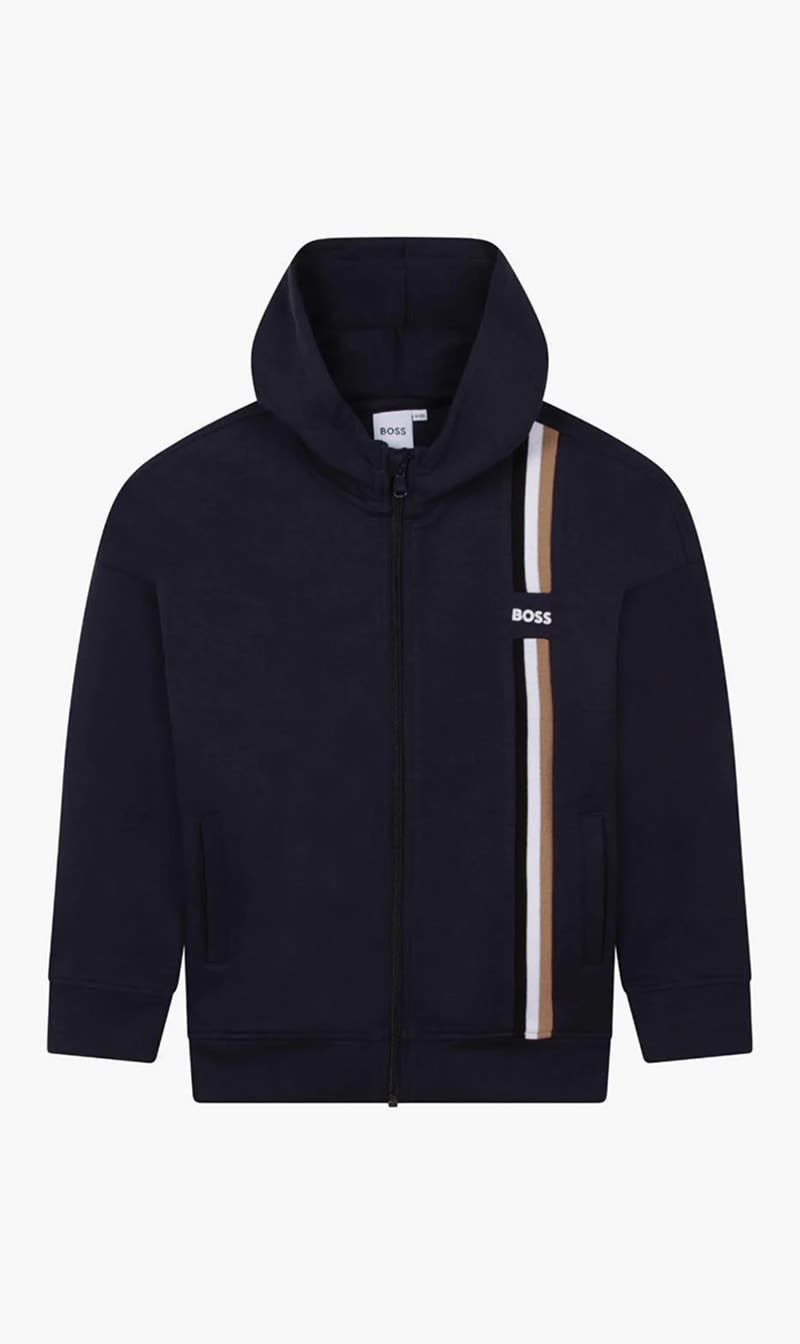 

Hugo Boss Blue Logo Hoodie for Boys | The Deal Outlet